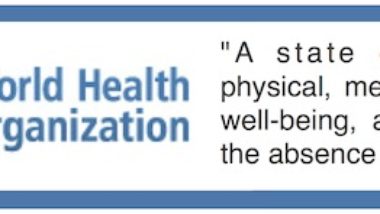Wie die WHO Gesundheit definiert