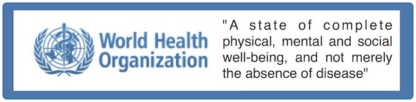 Wie die WHO Gesundheit definiert